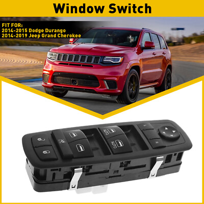 #ad Power Window Driver Switch Front Side Fit For Cherokee 14 19 Grand Dodge Durango $25.19