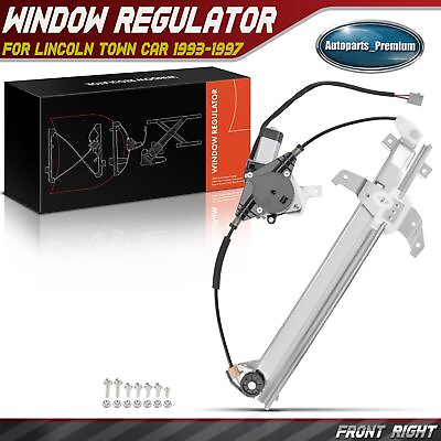 #ad Power Window Regulator with Motor for Lincoln Town Car 1993 1997 Front Right RH $42.99