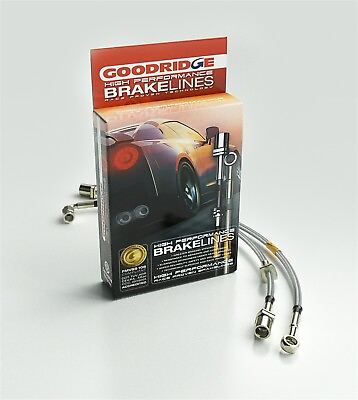 #ad Goodridge USA 21011 G STOP SS Braided Brake Line Kit Fits 90 92 LS400 $142.09