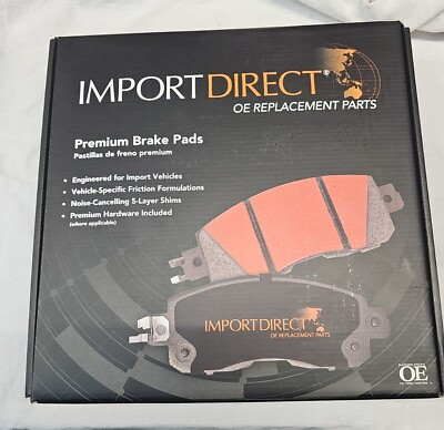 #ad import direct premium rear brake pads 213 1821 $50.00