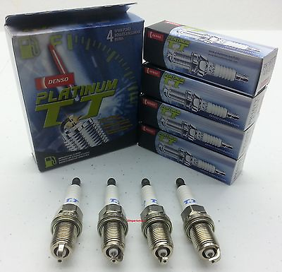 #ad 4pc set DENSO Platinum Titanium TT Spark Plug Pre Gapped more Spark Power PK16TT $24.52
