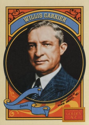 #ad Willis Carrier 2014 Panini Golden Age Trading Card #17 $3.50