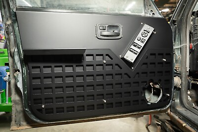 #ad FULL METAL Door Panels Fits: Jeep XJ Cherokee Powder Coated W MOLLE Panels $635.00