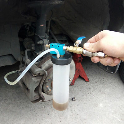 #ad Car Auto Pump Oil Bleeder Exchange Brake Fluid Replace Tools Air Equipment Set $18.99