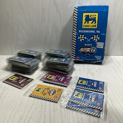 #ad 96 Packs 1992 Food Lion Authorized Signature Edition Racing Cards Unopened $13.50