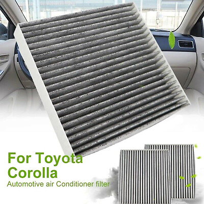 New For Toyota A C CABIN Activated Carbon AIR FILTER 87139 YZZ20 87139 YZZ08 US $7.79