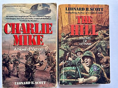 #ad Charlie Mike The Hill: A Novel Of Vietnam By Leonard B. Scott 1985 89 1st Edit $25.99