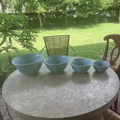 #ad Stackable Bowl Sets Of 4 Made In USA $199.00