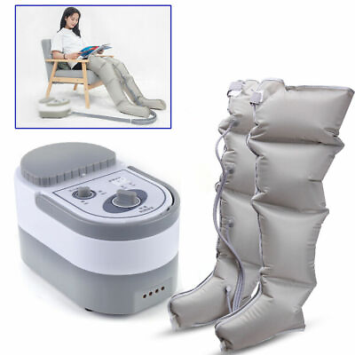 100W Electric Air Circle Compression Leg Feet Ankle Air Massager Machine Durable $178.60