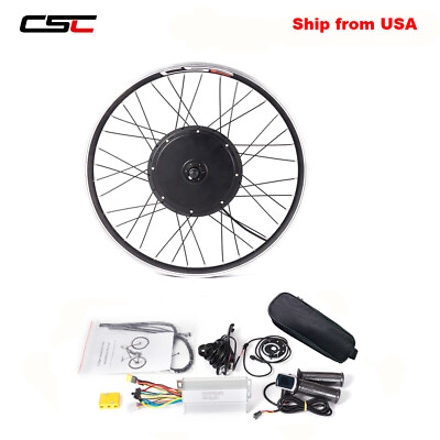 #ad Ebike Kit 48V 1000W 1500W Rear Wheel Electric Hub Motor Bicycle Conversion Kit $179.00