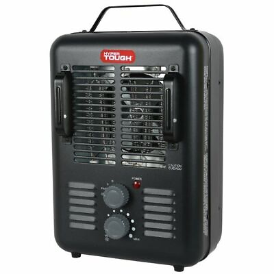 #ad Hyper Tough Utility Space Heater Fan Forced Type Indoor 1500W Black... $13.49