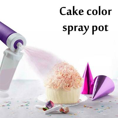 MANUAL AIRBRUSH For Cake Color Spary Pot DIY Baking Baking Home Tool Useful J1C7 $10.24