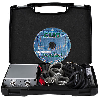 #ad Audiomatica CLIO Pocket Personal Acoustic Measurement System $725.98