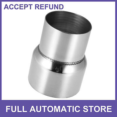 #ad Single 2.5quot; ID to 3quot; ID Stainless Steel Exhaust Pipe Adapter Reducer Universal $16.24