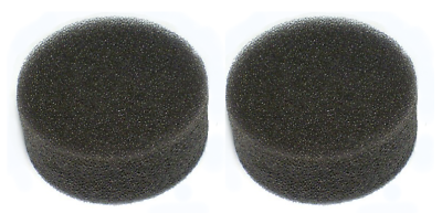 #ad Universal Black Reticulated Filter Foam 10quot; Round for Aquarium or Pond 2 Pack $37.80