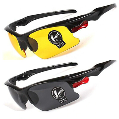 #ad Anti Glare Night Vision Driving Goggle Sunglasses $5.98