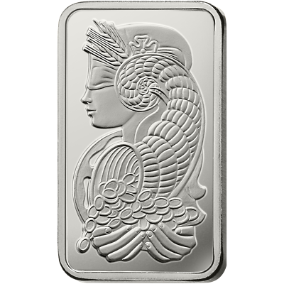 #ad Pamp Suisse Lady Fortuna Silver Minted Bar 1oz $44.24