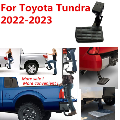 #ad Rear Bumper Side Bed Step Retractable BedStep AT For 2022 2023 Toyota Tundra $72.14