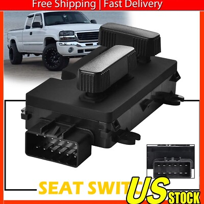 #ad Front Left Side Seat Adjuster Driver Switch Fits For 2002 2006 Cadillac Escalade $19.99