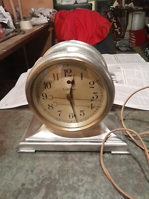 #ad Vintage Warren Telechron Model 83537 Electric Clock $200.00