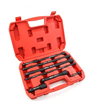 #ad 9 Piece Extension Bar Set1 4quot; 3 8quot; and 1 2quot; Drive Socket Extensions Fit for ... $31.36