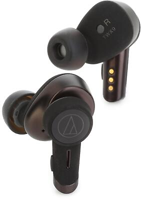 #ad Audio Technica ATH TWX9 True Wireless Earphones with Bluetooth Black $299.00