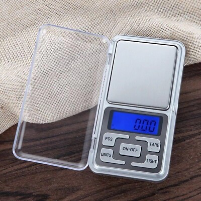 #ad Portable 200g x 0.01g Mini Digital Scale Jewelry Pocket Balance Weight Gram LCD $6.49