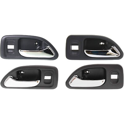#ad Interior Door Handle For 94 97 Honda Accord Set of 4 Front and Rear LH and RH $16.14
