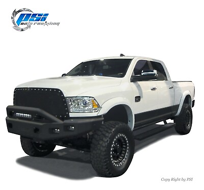 #ad Extension Style Fender Flares Paintable Fits Dodge Ram 2500 3500 2010 2018 $265.05