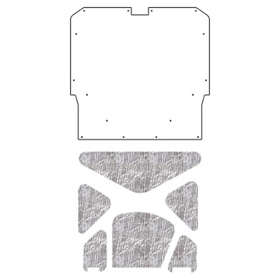#ad Hood Insulation Pad Heat Shield for 69 70 Pontiac A Body Under Hood Cover Smooth $315.37