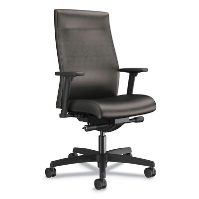 #ad HON I2UL2AU10TK Ignition 2.0 Upholstered Mid Back Task Chair w Lumbar BK New $429.50
