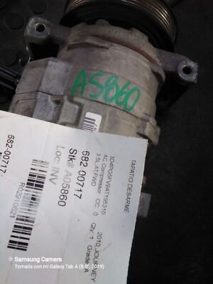 #ad AC Compressor With Rear AC Fits 09 10 JOURNEY 2910621 $62.49