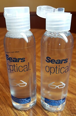 #ad #ad Sears Optical Eyeglass LENS Camera Screen CLEANER 8oz 2 4oz Refill Bottle $9.76