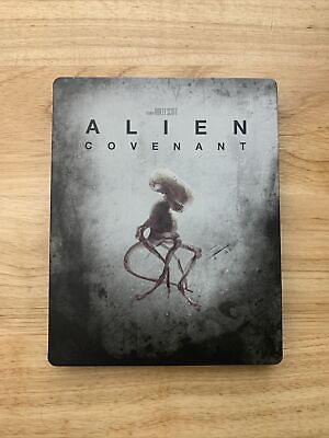 #ad Alien: Covenant Steelbook 4K UHD Blu ray 2017 2 Disc No Digital Copy $49.99