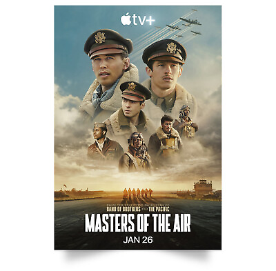 #ad Masters of the Air Poster Wall Art Decor Home $40.99