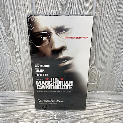 #ad The Manchurian Candidate VHS 2004 Denzel Washington Meryl Streep New SEALED $5.99
