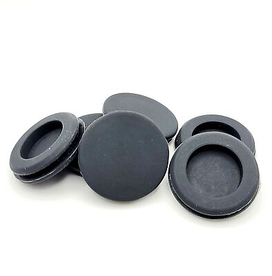#ad 1 3 8quot; Solid Rubber Grommet without Hole Fits 1 8” Thick Materials Panel Plug $15.95