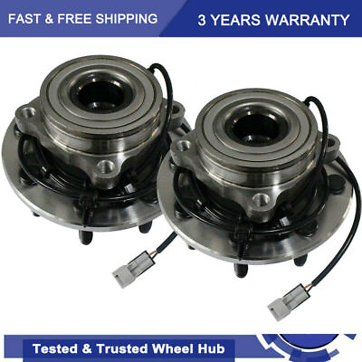 #ad 4WD Front Wheel Bearing and Hub for 2000 2001 2002 Dodge Ram 2500 3500 w ABS $143.74