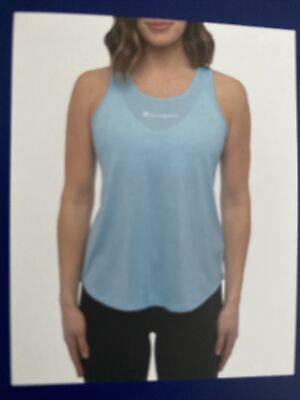 #ad Champion Woman’s light blue 2XL XXL NWT Summer Athletic T shirt tank Work Out $12.93