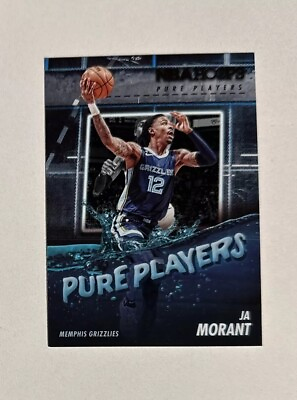 #ad 2023 24 Panini NBA Hoops Pure Players #2 Insert Ja Morant Memphis Grizzlies $1.15