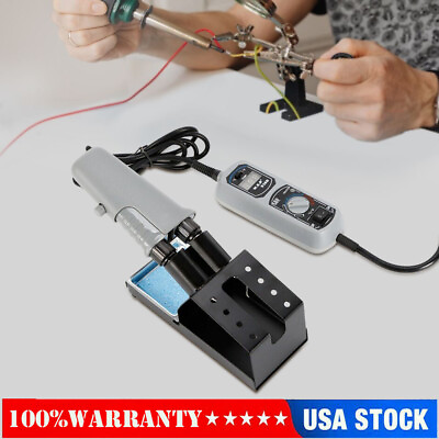 #ad NEW 120W 938D Hot Tweezers Mini Soldering Station AC 110V±10% 60Hz Portable $53.20