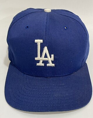 #ad Los Angeles Dodgers Hat Vintage NOS New Era Snapback MLB 90’s Blue Adult New $49.00
