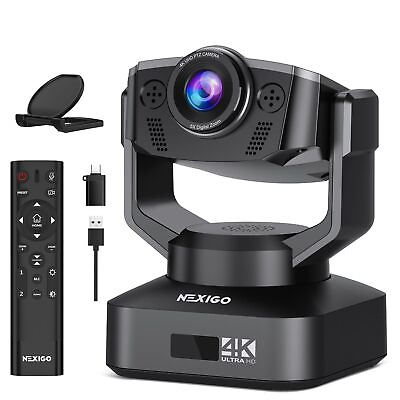#ad Zoom Certified N990 Gen 2 4K PTZ Webcam Video Conference Camera System wi... $285.17
