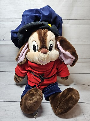 #ad An American Tail Fievel Mouse 22quot; Tall Vintage Sears Plush Stuffed Animal 1986 $60.00