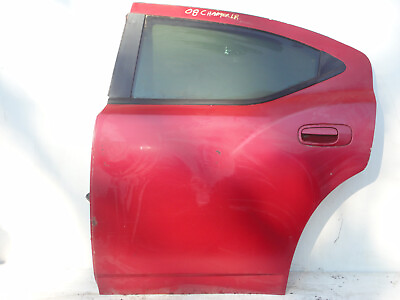 #ad 2008 DODGE CHARGER COMPLETE REAR LEFT DOOR INFERNO RED CRYSTAL PEARL PRH $249.99