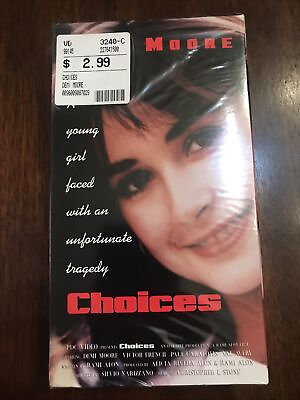 #ad Choices VHS Tape New amp; Factory Sealed $8.38
