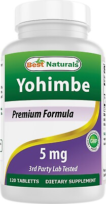 #ad Best Naturals Yohimbe 5 mg 120 Tablets $10.99