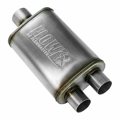 #ad Flowmaster 72198 Flow FX Moderate Sound Muffler with 3quot; Center In 2.5quot; Dual Out $56.95