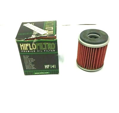 #ad E1714100 OIL FILTER HF 141 HIFLO FILTER YAMAHA YZF R 125 FROM 2008 AL 2013 $13.78