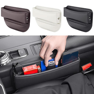 #ad 1pcs Car Seat Storage BoxPU Leather Car Organizers and Storage Boxes $33.26